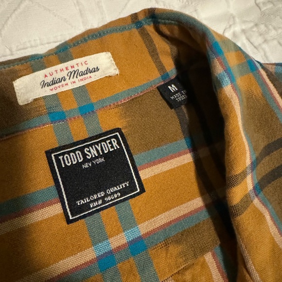 Todd Snyder camp collar short sleeve - Picture 2 of 2